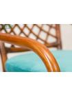 Обеденный комплект Феофания Премиум (стол, 2 кресла, 4 стула), цвет ореховый, fl0002