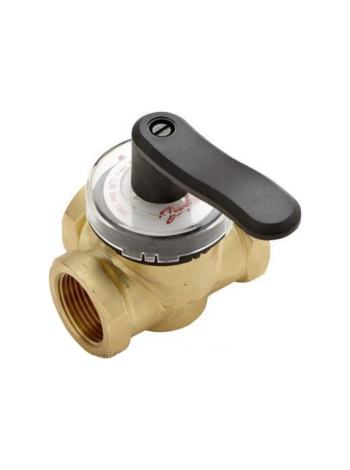 Латунний триходовий Клапан зворотний Danfoss HFE3 3/4" (065Z0397)