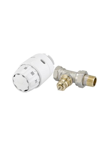Термостатичний Кран Danfoss RAS-C2 1/2" для радіатора прямий (013G5142)