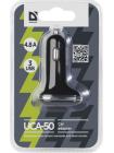 Автомобильное зарядное устройство Defender UCA-50 Автоадаптер 3 USB, 5V / 4.8 A (83541)