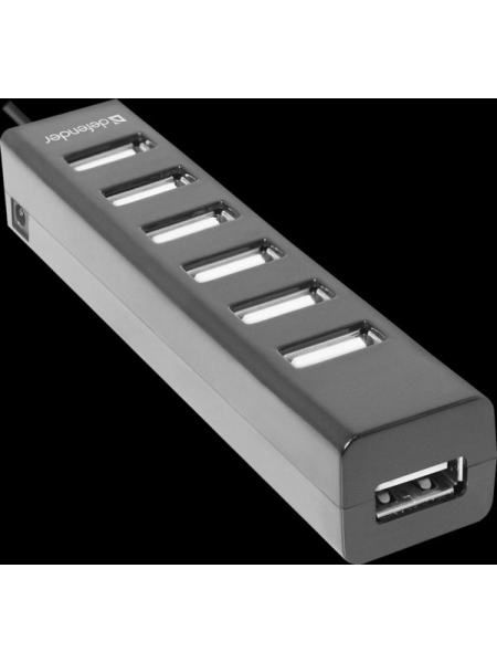 USB-хаб Defender Quadro Swift 7xUSB 2.0 (83203)