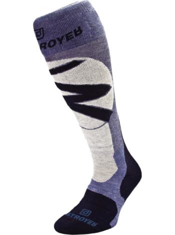 Шкарпетки Destroyer Ski / Snowboard Блакитний / Св. Сірий / Чорний 38-40 (DSSB-777-blue-38-40)
