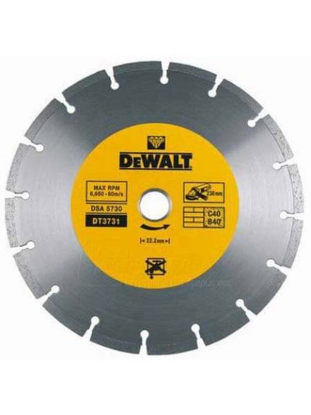 Алмазный диск по бетону, камню DeWalt DT3711