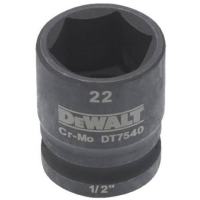 Головка торцевая ударная DeWalt 1/2 ", 22 мм