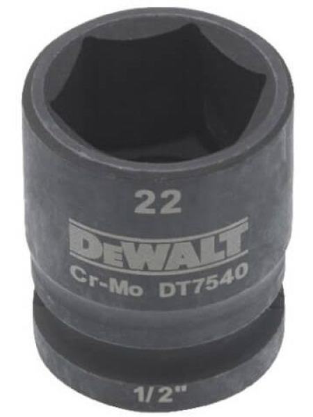 Головка торцевая ударная DeWalt 1/2 ", 22 мм