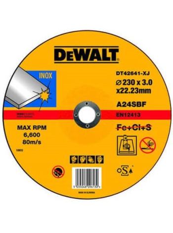 Отрезной круг по металлу DeWalt DT42641 (230х3х22.23мм.)