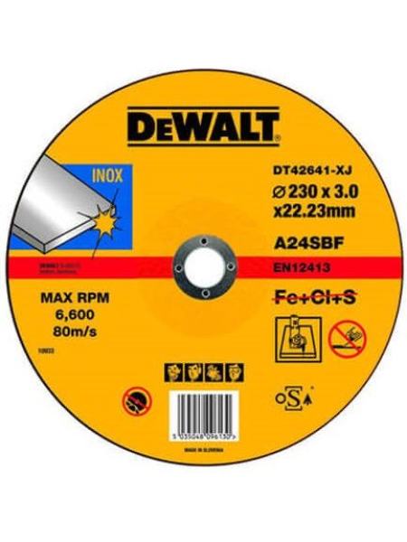 Отрезной круг по металлу DeWalt DT42641 (230х3х22.23мм.)