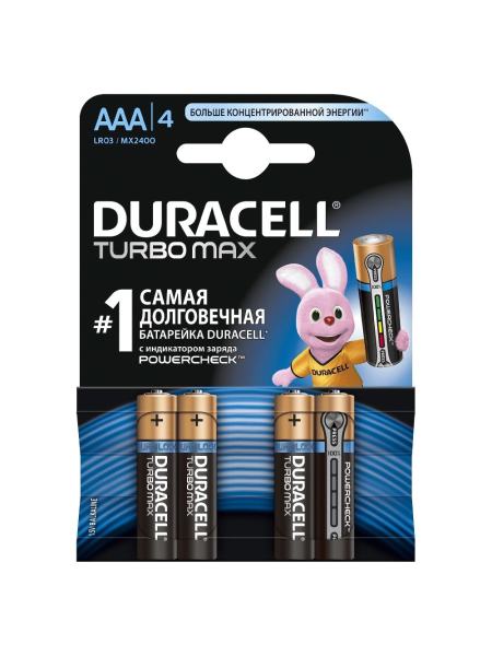 Батарейка DURACELL LR03 MN2400 1х4 шт.