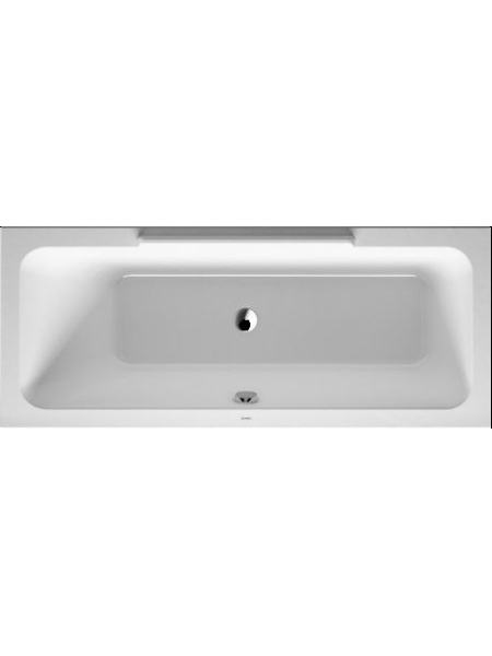 DURASTYLE ванна 160*70*46см, встраиваемая версия или версия с панелями, c наклоном для спины слева