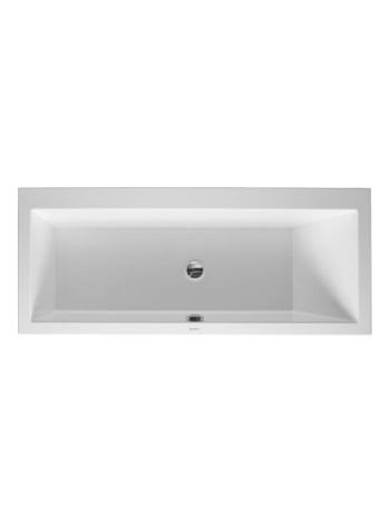 VERO ванна 170*75*46см, встраиваемая версия или версия с панелями, с наклоном для спины справа, прямоугольная