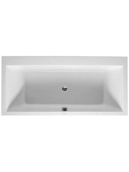 VERO ванна 190*90*46см, встраиваемая версия или версия с панелями, с двумя наклонами для спины