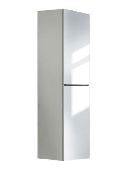 X LARGE шкаф высокий 400*358, 1 деревянная дверца,  цвет 18 белый матовый