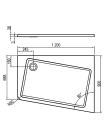 Поддон Asymetric Pro 10° 120x90 R Ravak XA25G70101P