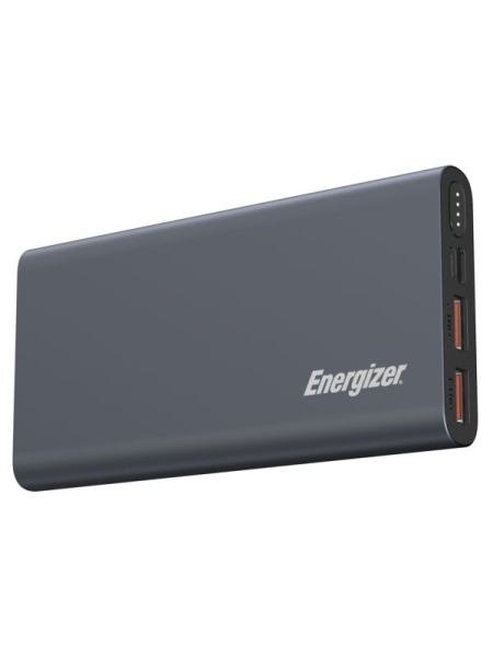 Портативное зарядное устройство Energizer UE10047PQ-10000 mAh Li-pol + TYPE-C PD Grey