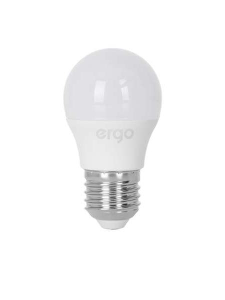 LED лампа ERGO Basic G45 E27 5W 220V 4100K Холодный белый