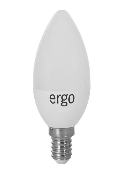 LED лампа ERGO Standard C37 E14 4W 220V 3000K Теплый белый
