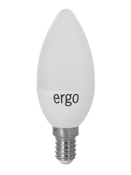 LED лампа ERGO Standard C37 E14 5W 220V 4100K Нейтральный белый