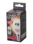 LED лампа ERGO Standard G45 E14 4W 220V 3000K Теплый белый
