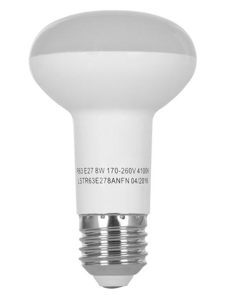 LED лампа ERGO Standard R63 Е27 8W 220V 4100K Нейтральный белый