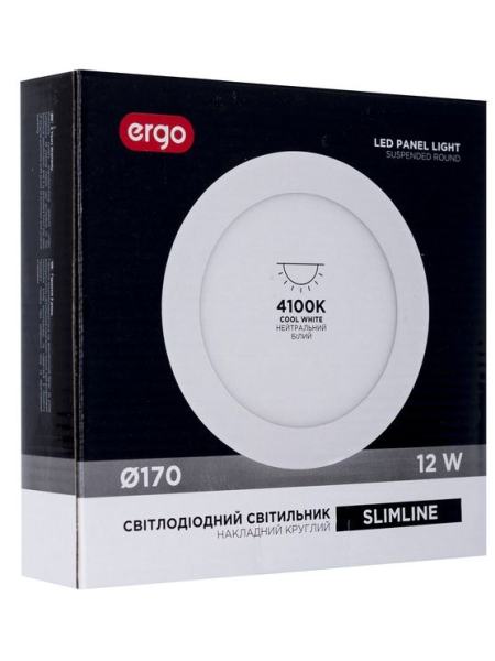LED-светильник ERGO STD SL 12W 220V 4100K Нейтральный белый