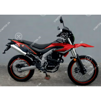 Мотоцикл FORTE FT250GY-CBA красно-черный