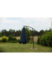 Зонт садовый угловой с наклоном темно-синий, 300 см