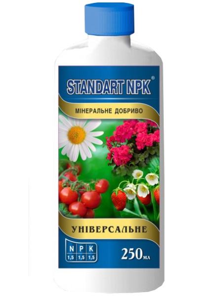 Garden Club STANDART NPK Удобрение универсальное 0.25 л