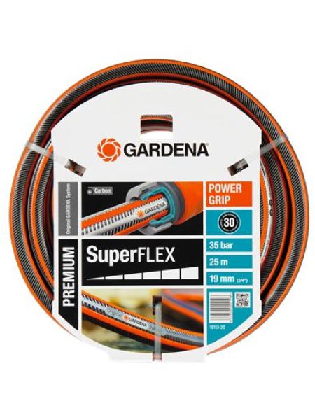 Gardena Шланг поливочный SuperFLEX 3/4 (25 м) без соединения