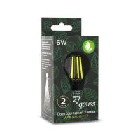 Лампа Gauss LED Fito Filament A60 6W E27 1/50