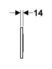Кнопка Sigma 10 (115.907.KH.1)