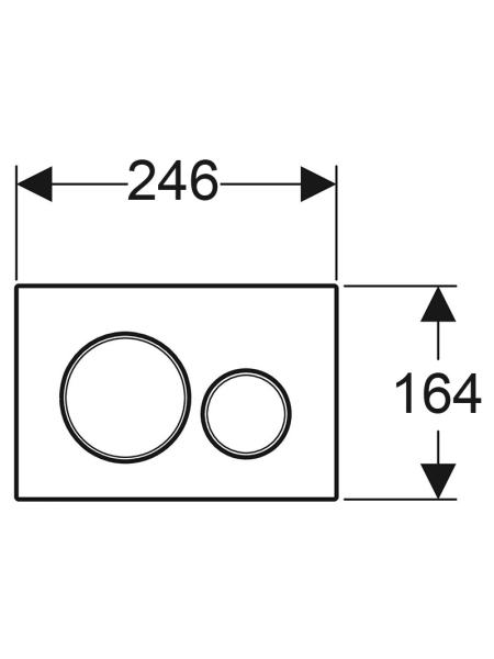 Кнопка Sigma 20 (115.882.DW.1)