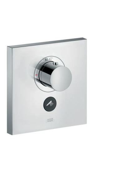 Axor Shower Select Square Термостат Highflow, для 1го потребителя, с клапаном для ручного душа, СМ