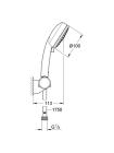 Душевой гарнитур Grohe New Tempesta Cosmopolitan 100 27584002