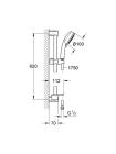 Душовий гарнітур Grohe New Tempesta Cosmopolitan 100 27929002