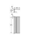 Полиця для рушників Grohe Selection Cube 40804000