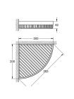 Полиця Grohe Selection Cube 40809000