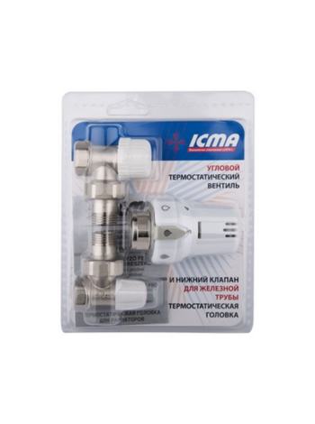 Термокомплект Icma 1/2" прямої №KTE_986-775-815
