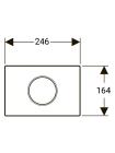 Кнопка Sigma 10 бесконтактный смыв Geberit 115.907.KN.1