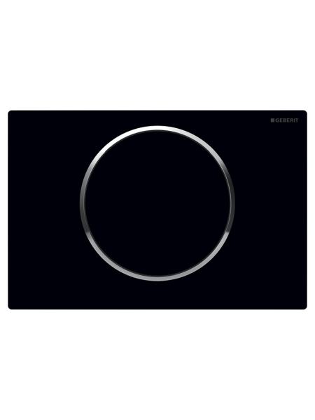 Кнопка Sigma 10, черная/хром Geberit 115.758.KM.5