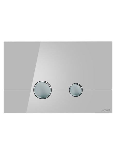 Кнопка Stero серое стекло Cersanit K97-370