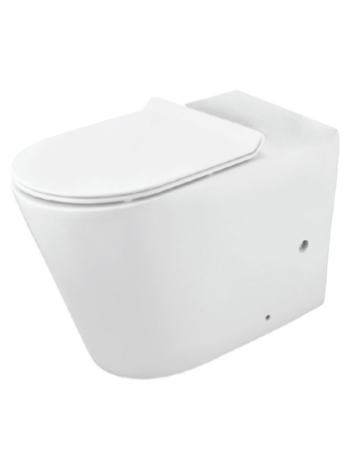 Чаша унітазу Opal з сидінням Slim (OPS-WHT-15753P180UFSM)