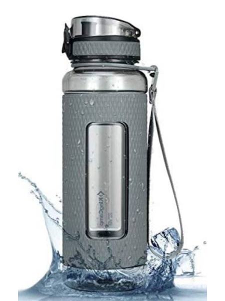 Бутылка для воды KingCamp SILICON TRITAN BOTTLE(KA1144) (MEDIUM GRAY)