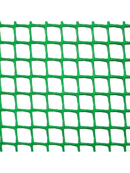 Клевер Сітка пластикова 'паркан' яч. 85х95 мм, рул. 1х20 м (темно зелена)