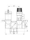 Группа безопасности 1" KOER KR.104 (KR2842)