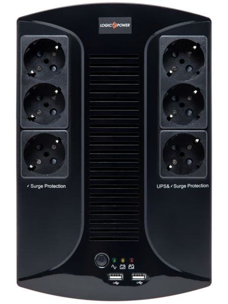 Джерело безперебійного живлення LogicPower LP-850 VA-6PS