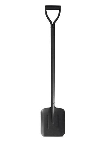 Лопата совковая с металлической ручкой 240*285 мм L-1200мм порошковая покраска MASTERTOOL 14-6272