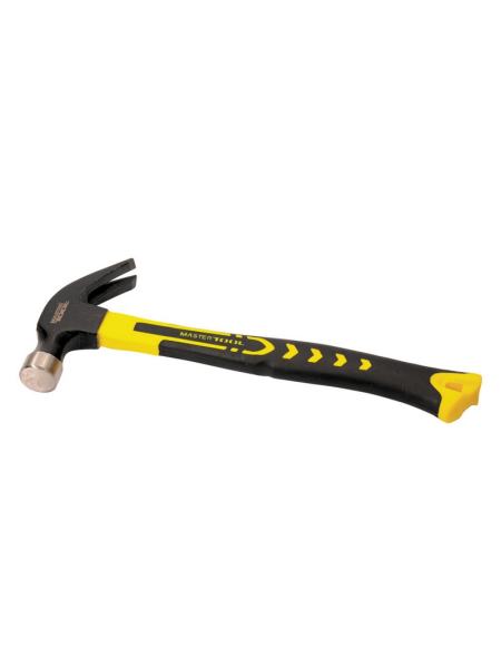 Молоток столярний 450 г рукоятка зі скловолокна MASTERTOOL 02-0704