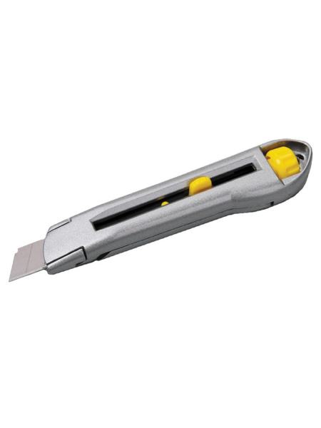 Нож 18 мм металлический двойной фиксатор MASTERTOOL 17-0078