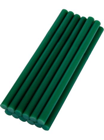 Стержни клеевые 11,2*200 мм, 12 шт, зеленые MASTERTOOL 42-1156