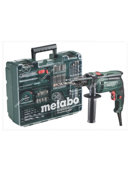 METABO SBE 650 Mobile Workshop Дрель ударная + мобильная мастерская (600671870)